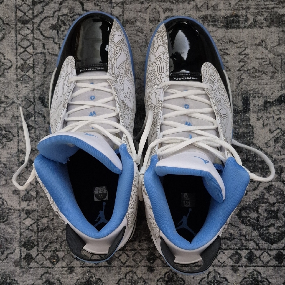 Jordan Frostbites Sneakers with Blue Fabric